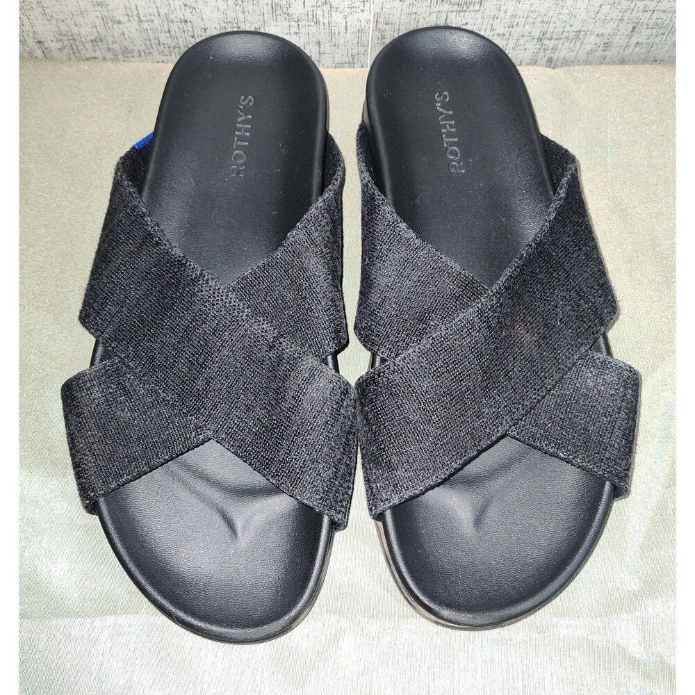 Rothy's The Weekend Slide Sandals Sz 8.5
